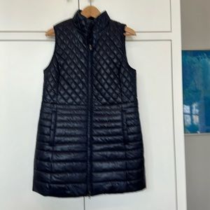 Talbots Long Puffer Vest